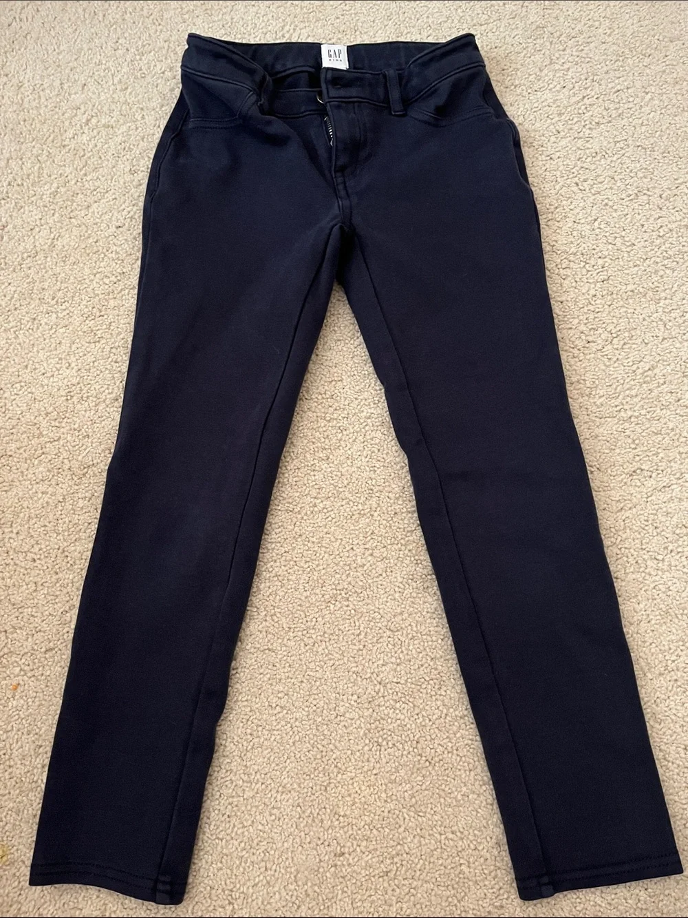 GAPKIDS soft navy Jeggings and Blue Denim stretch Jeggings Set. Girl’s size 6